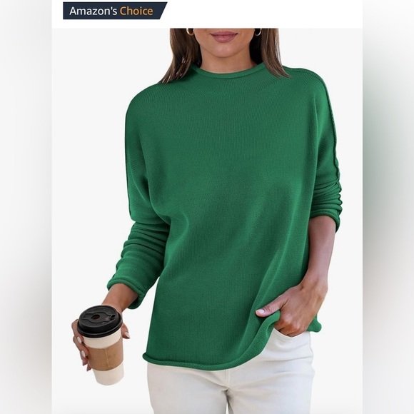 NWT- ANRABBESS  STUNNING OVERSIZED SWEATER ☘️PERFECT FOR ST.PATRICKS DAY🍀 - Picture 6 of 9